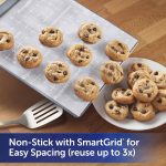 Reynolds Kitchens Stay Flat Parchment Paper Roll with SmartGrid, 80 ft x 15 in, 100 Total Sq. ft. - Image 6