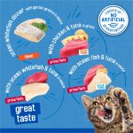 Purina Friskies Oceans of Delight Prime Filets & Flaked Wet Cat Food Variety Pack, 5.5 oz Cans (40 Pack) - Image 5