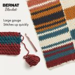 Bernat® Blanket™ #6 Super Bulky Polyester Yarn, Crimson 10.5oz/300g, 220 Yards - Image 4