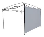 Ozark Trail Sun Wall for 10' x 10' Straight Leg Canopy for Camping (Accessory Only), Light Grey - Image 5