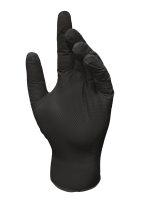 Grease Monkey Nitrile Disposable Gloves, Latex Free, Touchscreen, Black, Large, 50 Pack - Image 2