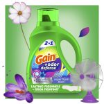 Gain Odor Defense Liquid Laundry Detergent, Super Fresh Blast Scent, 88 fl oz, 61 Loads - Image 5