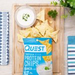 Quest Tortilla Style Protein Chips with 19g of Protein, Ranch Flavor, 1.1 Oz, Single - Image 3
