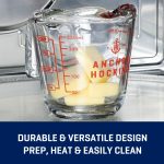 Anchor Hocking 1-Cup Glass Measuring Cup with Easy-Grip Handle and Spout - Image 3