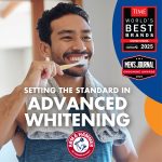 ARM & HAMMER Advance White Anticavity Whitening Toothpaste with Fluoride, Clean Mint, 6 oz, 2 Pack - Image 6