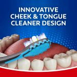 Colgate 360 Floss-Tip Toothbrush Pack, Soft Adult Toothbrushes, 2 Pack - Image 4