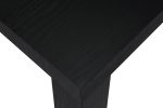 Mainstays Parsons Coffee Table, Black - Image 3