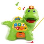 VTech Chomp & Count Dino with Accessories, Baby and Toddler Toys - Image 6