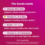 OLLY Women's Multivitamin Gummy Supplement, Vitamins A, D, C, E, Biotin, Folic Acid, 90 Count - Image 4