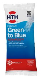 HTH Green to Blue Pool Shock Kit — Granules (Form), 4 lb — Pool Shock Treatment for Algae Removal and Water Clarification - Image 3