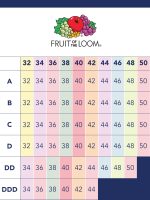 Fruit of The Loom Women's Comfort Front Close Cotton Sports Bra, 2 Pack - Image 4