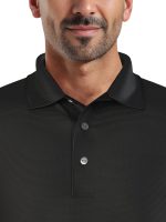 Ben Hogan Men's & Big Men's Performance Easy Care Solid Short Sleeve Polo Shirt, up to 5XL - Image 4