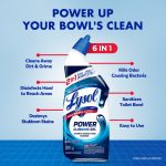 Lysol Toilet Bowl Cleaner Clinging Gel, Power, Disinfecting Bathroom Cleaner and Toilet Bowl Stain Remover, 24 fl oz - Image 3