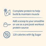 Garden of Life Organic Plant-Based Protein Powder, Vanilla, 20g Protein Shake Drink, Vegan, Probiotics, Digestive Enzymes, 19.05oz​ - Image 4
