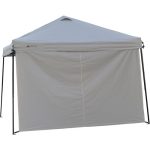 Ozark Trail Sun Wall for 10' x 10' Straight Leg Canopy for Camping (Accessory Only), Light Grey - Image 4
