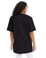 Hanes Beefy-T Men's Heavyweight Cotton T-Shirt (Big & Tall Sizes) Black 3XLT - Image 6