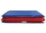 Kindermat Brand Nap Mat-1" Thick, Red and Blue-1 Unit per Package-Ages 2 and Above - Image 6