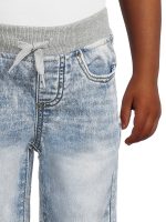 Wonder Nation Toddler Boy's Knit Denim Jeans, Sizes 12M-5T - Image 4