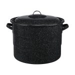 Granite Ware 21.5 Quart Water Bath Canner with Rack for Jam, Salsa and Pickles - Image 2