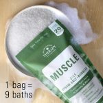 Village Naturals Therapy Muscle Relief Foaming Epsom Bath Soak, 36 oz - Image 3