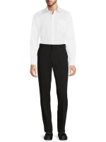 George Men's and Big Men's Classic Fit Dress Shirt with Long Sleeves, Sizes S-3XL - Image 2