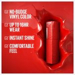 Maybelline Super Stay Vinyl Ink Longwear Liquid Lipstick, Coy, 0.14 fl oz - Image 3