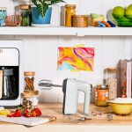 Beautiful 6-Speed Electric Hand Mixer, White Icing by Drew Barrymore - Image 3