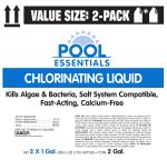 Pool Essentials Chlorinating Liquid for Swimming Pools, 2-Pack - Image 2