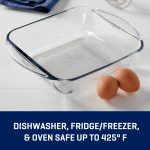 Anchor Hocking 8" x 8" Glass Cake Pan - Image 6