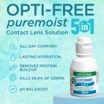 OPTI-FREE Puremoist Multi-Purpose Disinfecting Contact Lens Solution, 2 fl oz - Image 3
