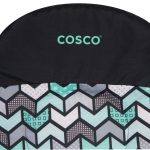 Cosco Kids Simple Fold Full Size High Chair with Adjustable Tray, Spritz - Image 2