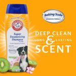 Arm & Hammer Dog Deodorizing Shampoo with Baking Soda, Kiwi Blossom Scent, 20 fl oz - Image 4