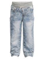 Wonder Nation Toddler Boy's Knit Denim Jeans, Sizes 12M-5T - Image 2