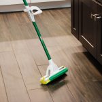 Libman Nitty Gritty Sponge Mop with Scrub Brush and Steel Handle - Image 3