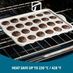 Trudeau 24ct Mini Muffin Pan – Structured Bakeware for Mini Muffin, Mini Cupcake, Mini egg bites, Mini bites, Choco bombs - Image 5