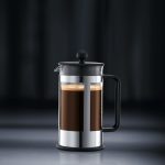 BODUM 34 oz Kenya French Press Coffee Maker, Stainless Steel, New - Image 5