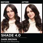 Garnier Olia Oil Powered Permanent Hair Color, 4.0 Dark Brown - Image 2