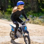 Razor Dirt Rocket MX350 - Black with Decals, up to 14 mph, 24V Electric Dirt Bike for Child 8+ - Image 3