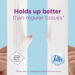 Puffs Ultra Soft Facial Tissues, 6 Family Size Boxes, 124 Tissues per Box - Image 5