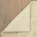 Mainstays Dylan Solid Diamond Traditional Beige Indoor Area Rug, 5 ft x 7 ft - Image 5