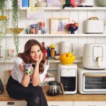 Beautiful 6-Speed Electric Hand Mixer, White Icing by Drew Barrymore - Image 5