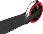 Razor Carbon Lux Kick Scooter - Red/Black, Spoked Large Wheels, Folding Scooter for Up to 220 lbs - Image 7