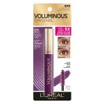 L'Oreal Paris Voluminous Original Washable Bold Eye Mascara, Deep Violet, 0.27 fl. oz. - Image 3
