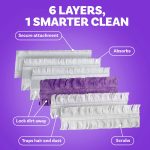 Swiffer Power Mop Pad Refills, Unscented, 5 Count - Image 5