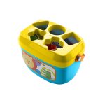 Fisher-Price Baby’s First Blocks Shape Sorting Toy with Storage Bucket, 12 Pieces For Baby & Toddler - Image 4