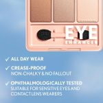 COVERGIRL Eye Enhancers 3-Kit Eyeshadow, 105 Cafe Au Lait, 0.14 oz - Image 7