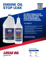 Lucas Oil 10278 Engine Oil Stop Leak - 1 Quart Automotive Additive - Image 2