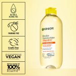 Garnier SkinActive Micellar Cleansing Water All in 1 Vitamin C Makeup Remover, Face Cleanser, 13.5 fl oz - Image 7