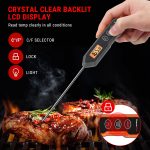 TempPro TP15HW Waterproof Digital Meat Thermometer with Stainless Steel Probe and LCD Display (Formerly ThermoPro) - Image 5
