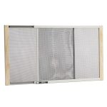 Frost King® 15 Inches High X 21 Inches-37 Inches Wood and Steel Adjustable Window Screen, Alternative to Custon Screens, Adjusts to Fit Most Windows - Image 3
